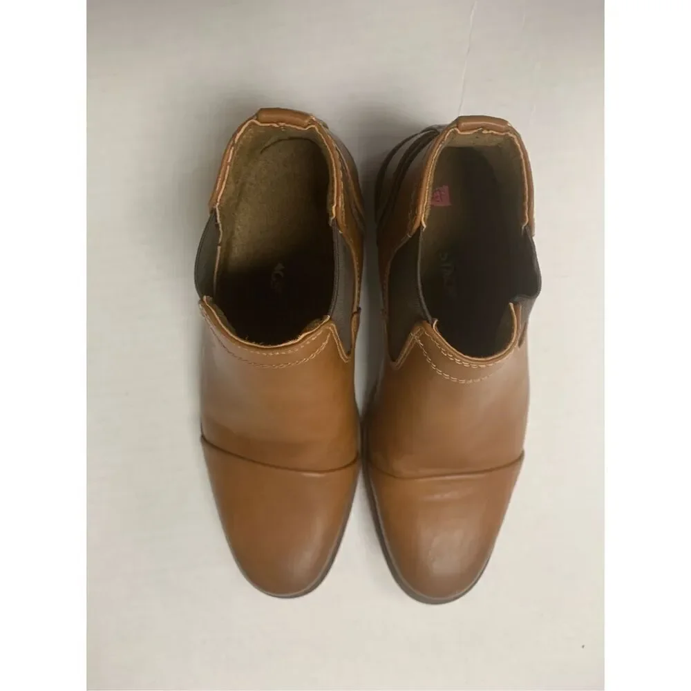 Girls Tan Cute Booties